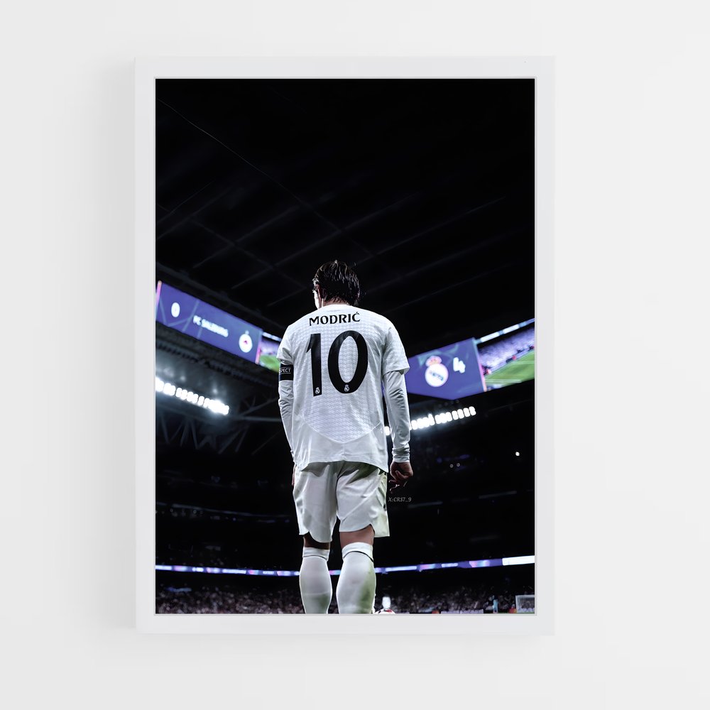 Poster Luka modric arpente (vue 3)
